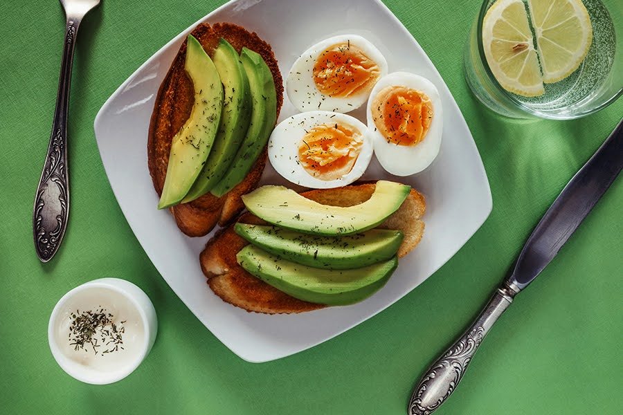 Avocado and Egg Toast